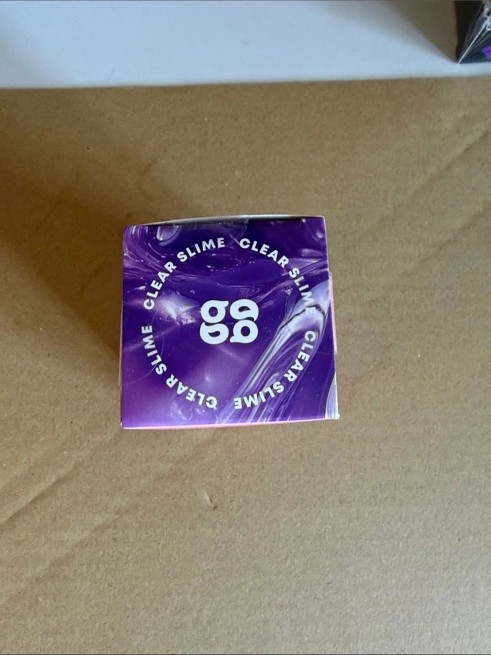 Mini  gui gui Clear Slime Kit - Pink & Purple